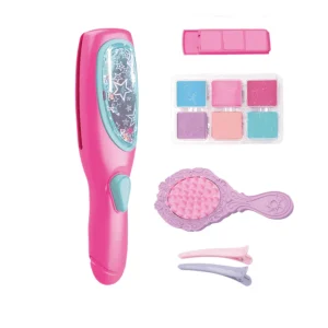 Mechas de pelo de colores Make Up Planet – Set de tizas para el cabello con accesorios
